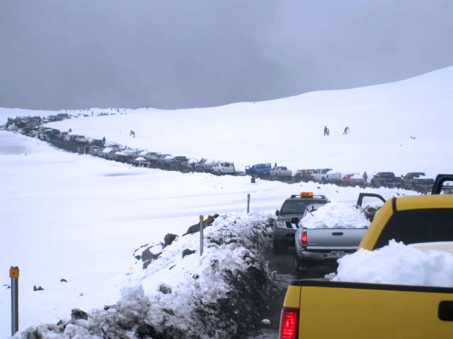 Mauna kea traffic